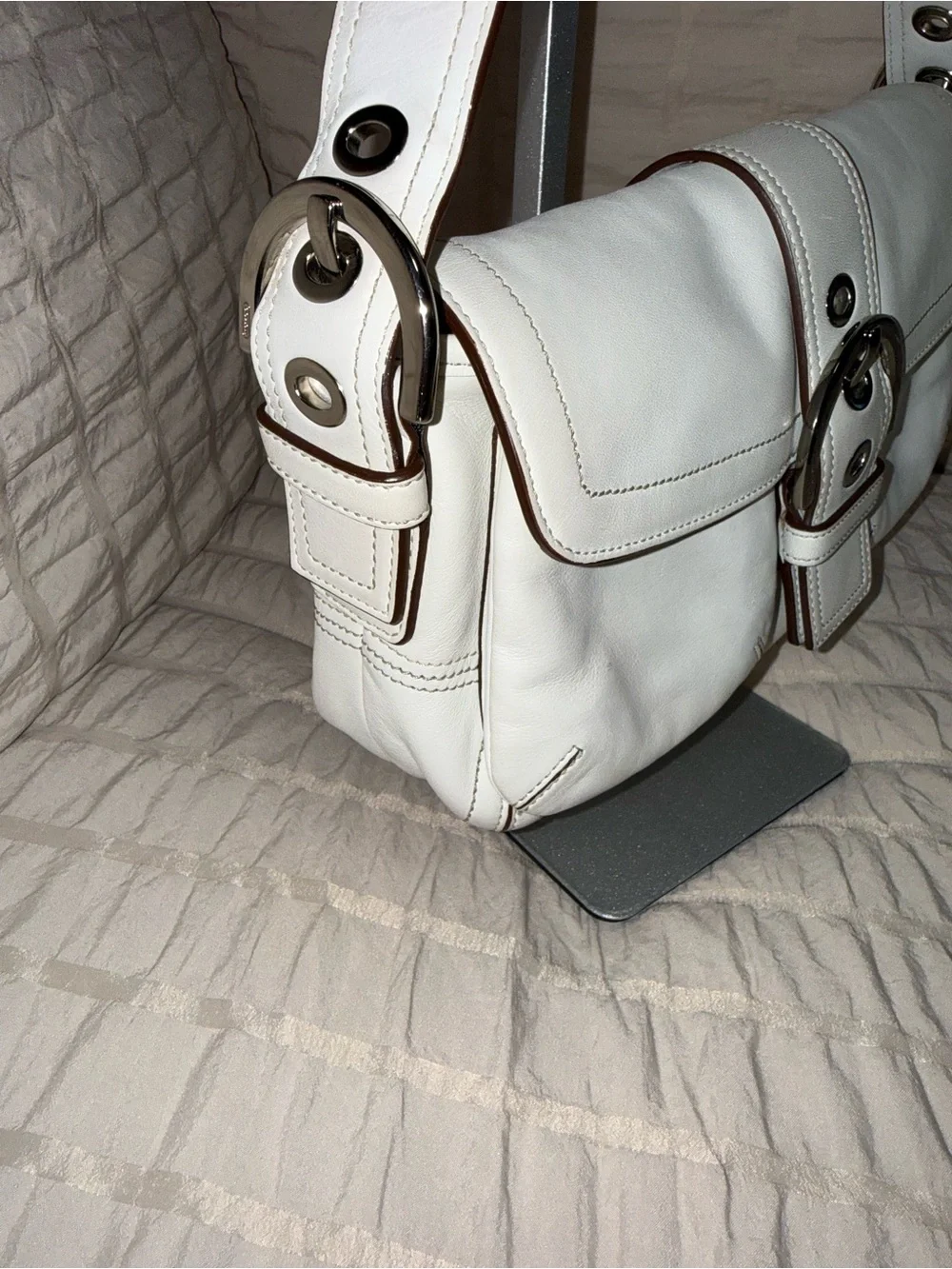Vintage Coach Y2K Signature Double Pocket Soho